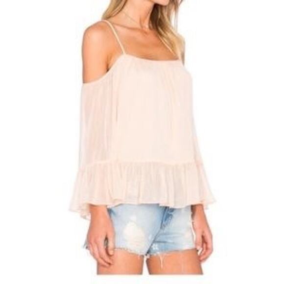 Lovers + Friends Cold Shoulders Top - Picture 1 of 6